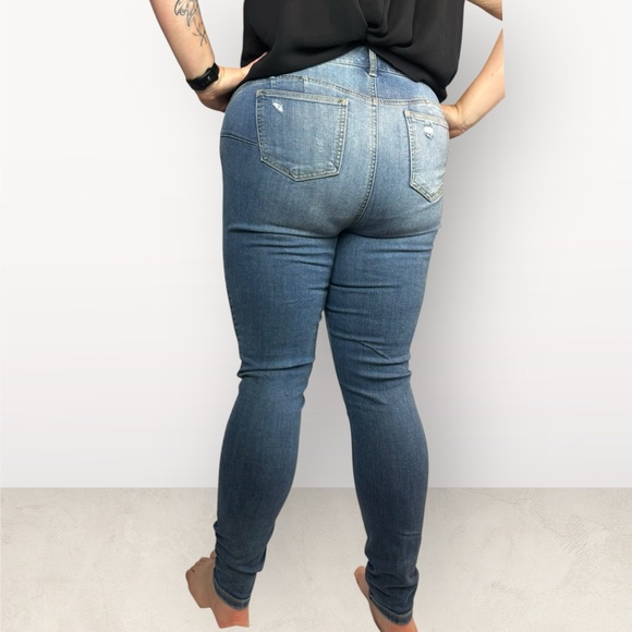 Torrid Premium Bombshell Skinny Distressed Jeans |16 - Picture 4 of 16